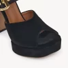 Aria platform sandal