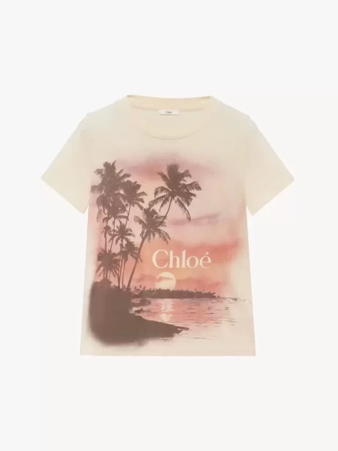 Baby fit logo T-shirt in cotton jersey