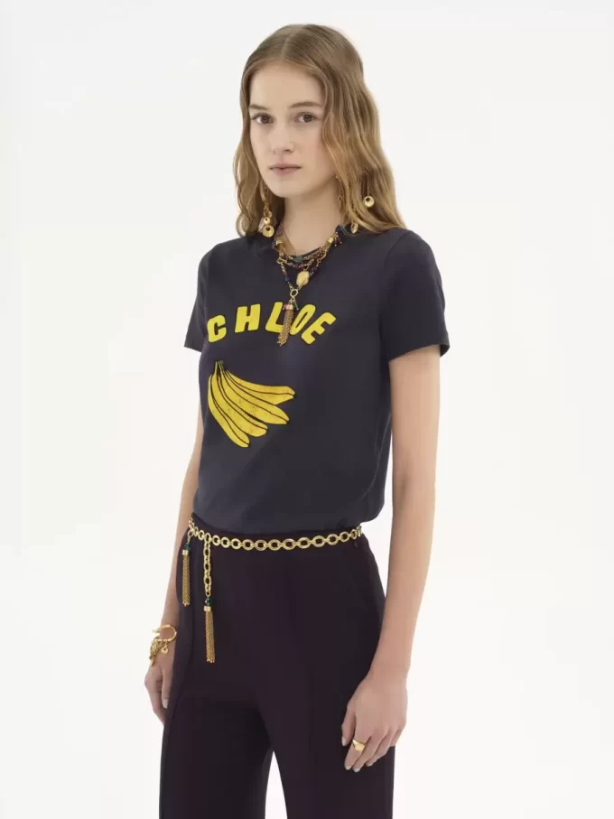 Baby fit logo T-shirt in cotton jersey