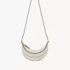 Banana cross-body bag in grained leather