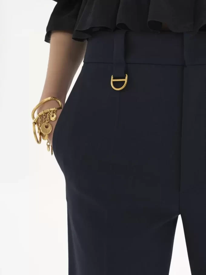 Boyish tailored pants in stretch wool