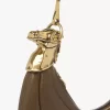 Chain Horse shoulder bag in soft leather