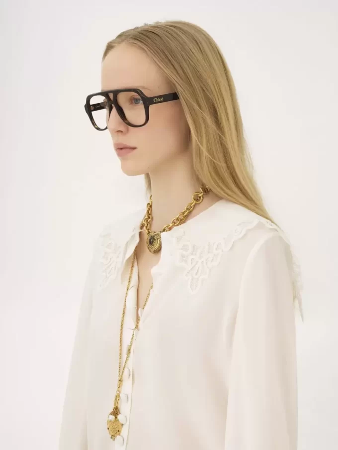 Chloé aviator eyeglasses