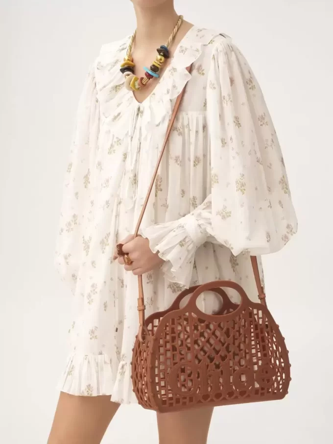 Chloé Cage tote bag in jelly