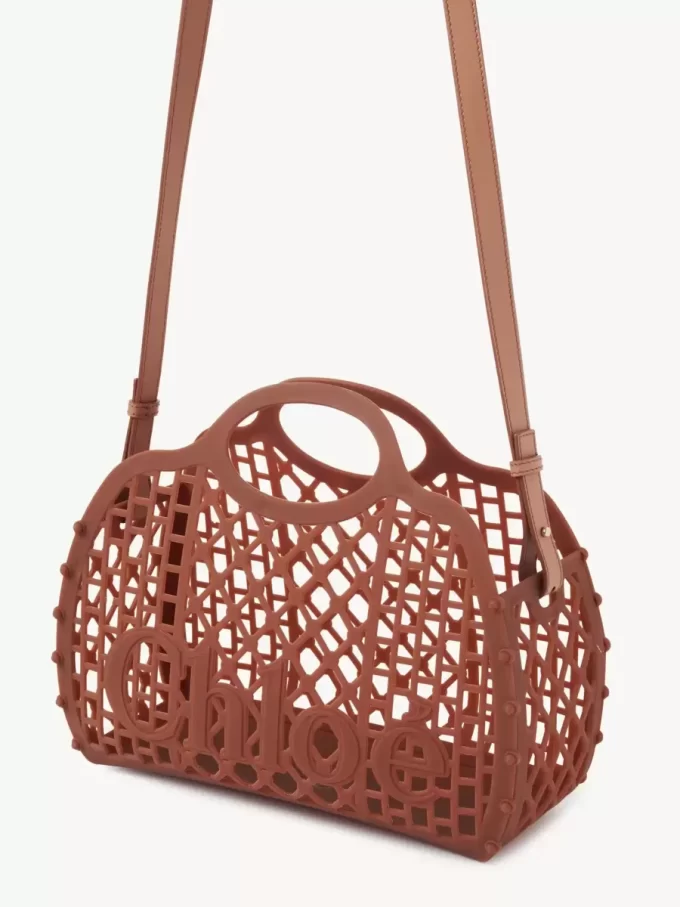 Chloé Cage tote bag in jelly