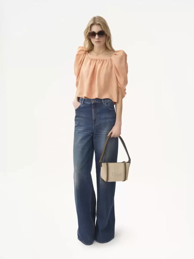 Chloé Carry shoulder bag in canvas