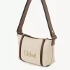 Chloé Carry shoulder bag in raffia