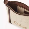 Chloé Carry shoulder bag in raffia