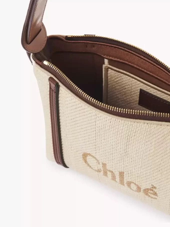 Chloé Carry shoulder bag in raffia