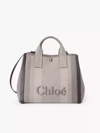 chlo carry tote bag in canvas 1 330x440 - Chlo&eacute; Carry tote bag in canvas