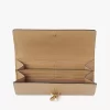 Chloé Charms long wallet with flap in grained leather