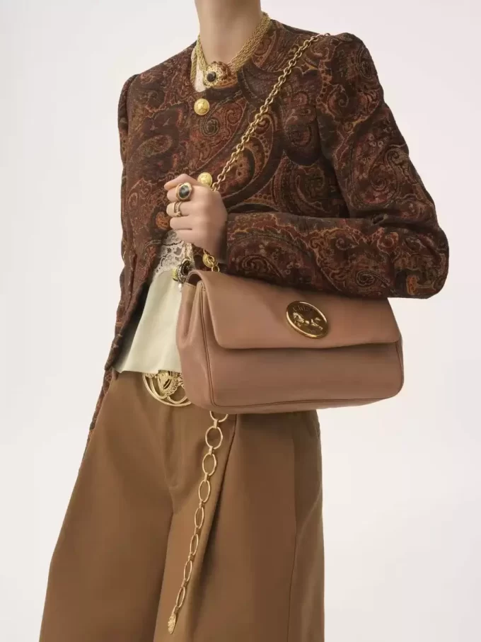 Chloé Heritage shoulder bag in grained leather