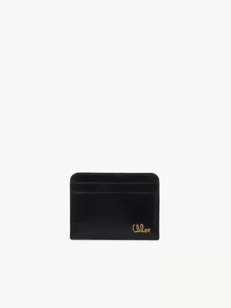 Chloé Iconic card holder in shiny leather