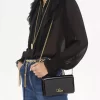Chloé Iconic flap wallet on chain in patent leather