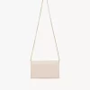 Chloé Iconic flap wallet on chain in shiny leather