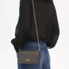 Chloé Iconic flap wallet on chain in shiny leather