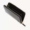 Chloé Iconic zipped long wallet in shiny leather