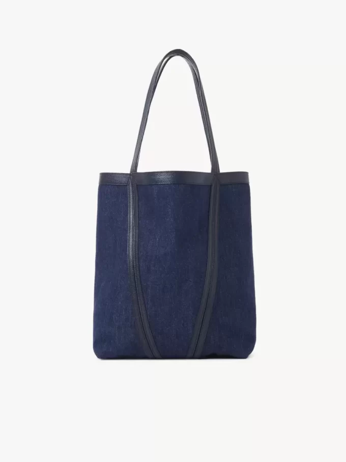 Chloé Spin tote bag in denim