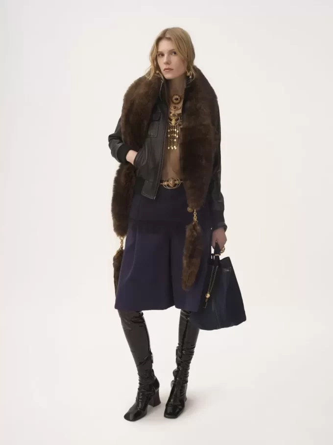 Chloé Spin tote bag in denim