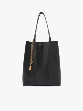 Chloé Spin tote bag in grained leather