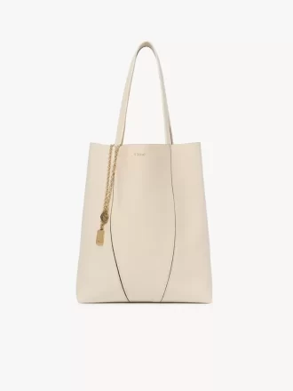 Chloé Spin tote bag in grained leather