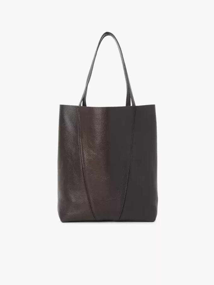 Chloé Spin tote bag in grained leather