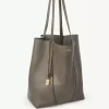 Chloé Spin tote bag in grained leather