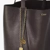 Chloé Spin tote bag in grained leather