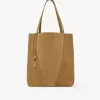Chloé Spin tote bag in suede leather