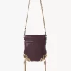 Château Treasures chain flap bag in grained leather