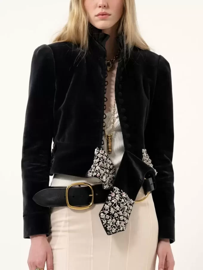 Fluid maxi skirt in silk mousseline