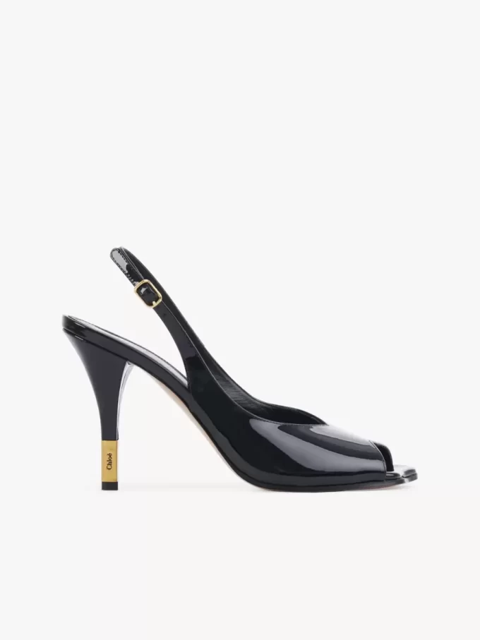 Heeled Flower Sandal