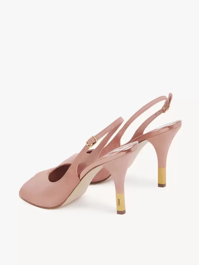 Heeled Flower Sandal