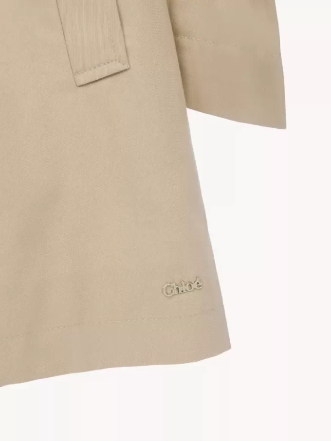 Hooded trench coat Hooded trench coat