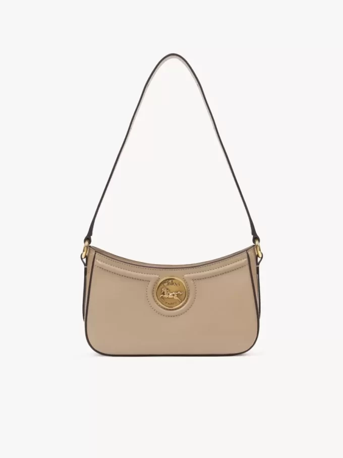 Horse Medal shoulder bag in grained leather