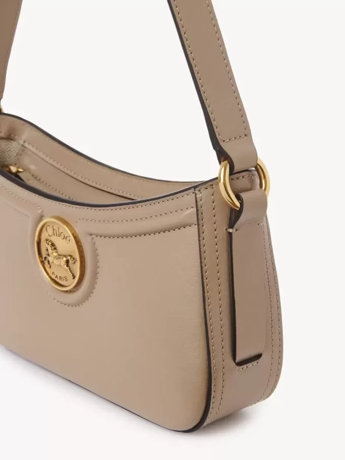 Horse Medal shoulder bag in grained leather