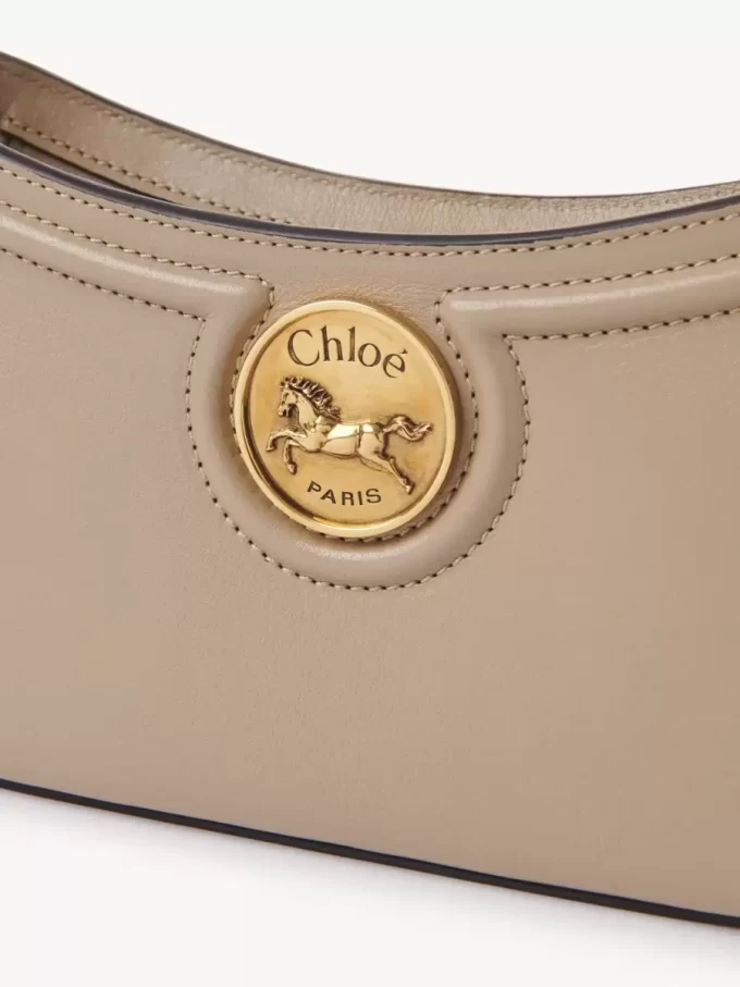 Horse Medal shoulder bag in grained leather