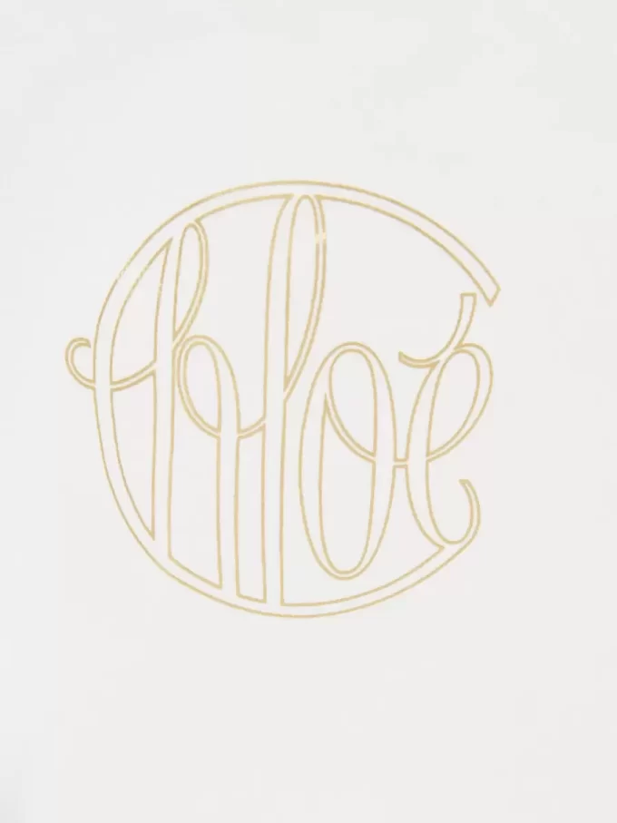 Kids’ long-sleeve logo top