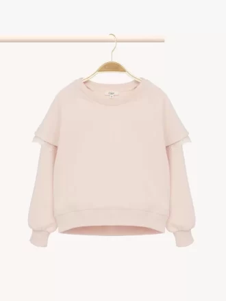 Kids’ ruffled sweater