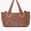 Large Chloé Plage tote bag in cotton