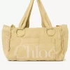 Large Chloé Plage tote bag in cotton
