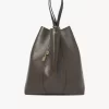 Large Chloé Spin tote bag in grained leather