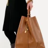 Large Chloé Spin tote bag in grained leather