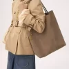 Large Chloé Spin tote bag in suede leather
