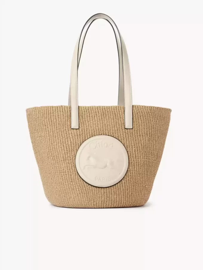 Large Horse Medal Basket in natural fibers Large Horse Medal Basket in natural fibers