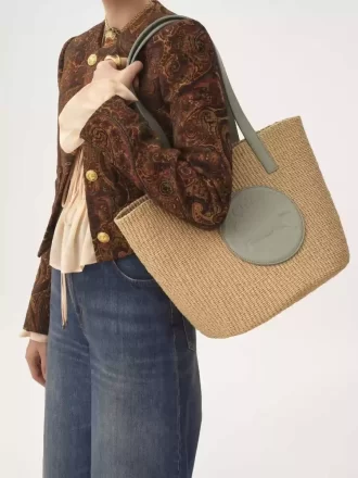 large horse medal basket in natural fibers 2 330x440 - Large Horse Medal basket in natural fibers