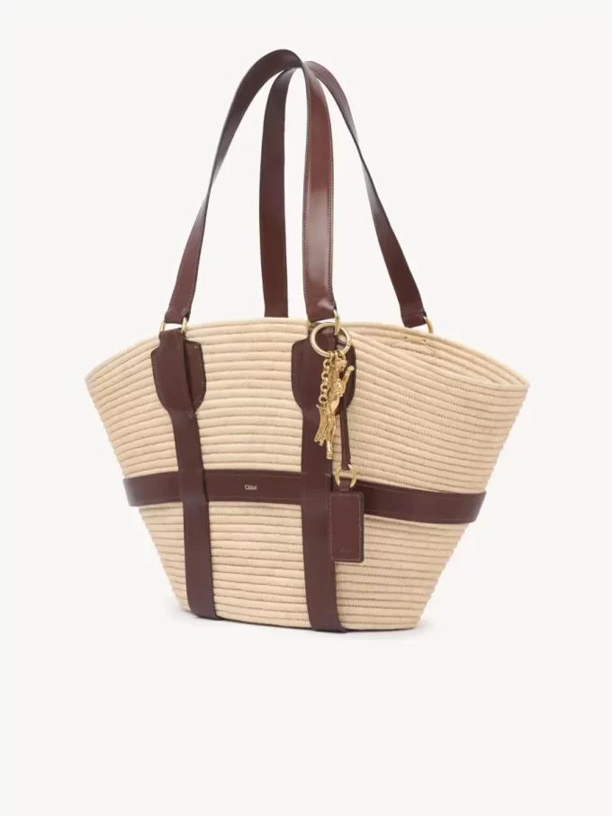 Large Kerala 25 basket in raffia