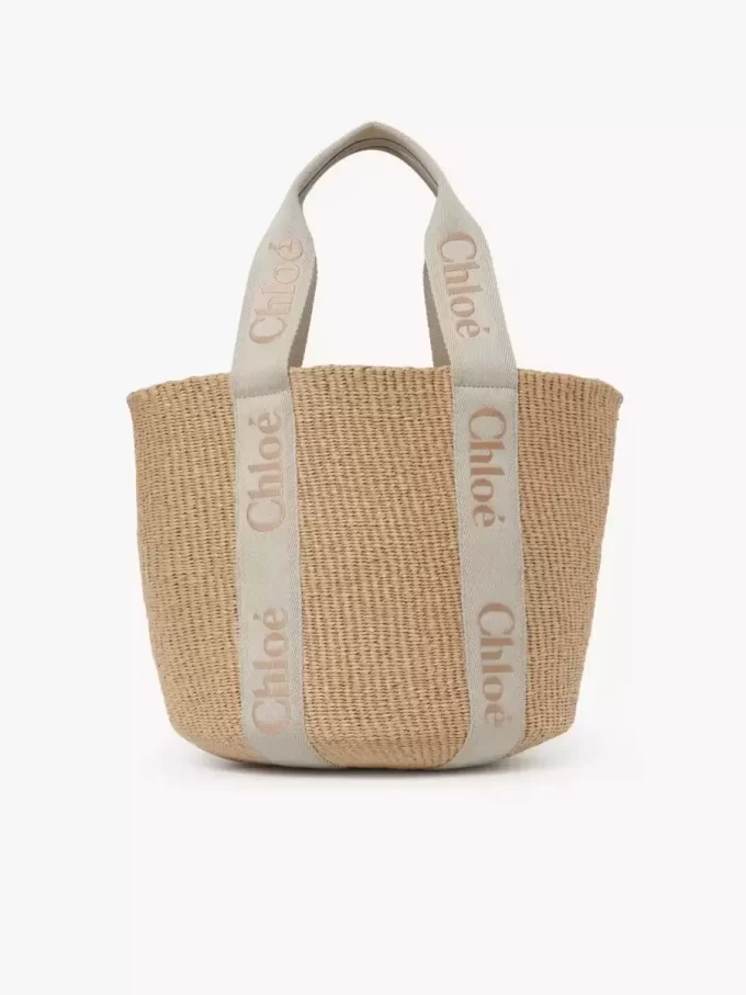 Large Woody basket in natural fibers Large Woody basket in natural fibers