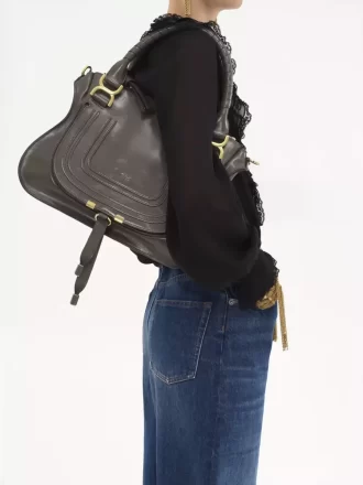 Marcie bag in shiny leather