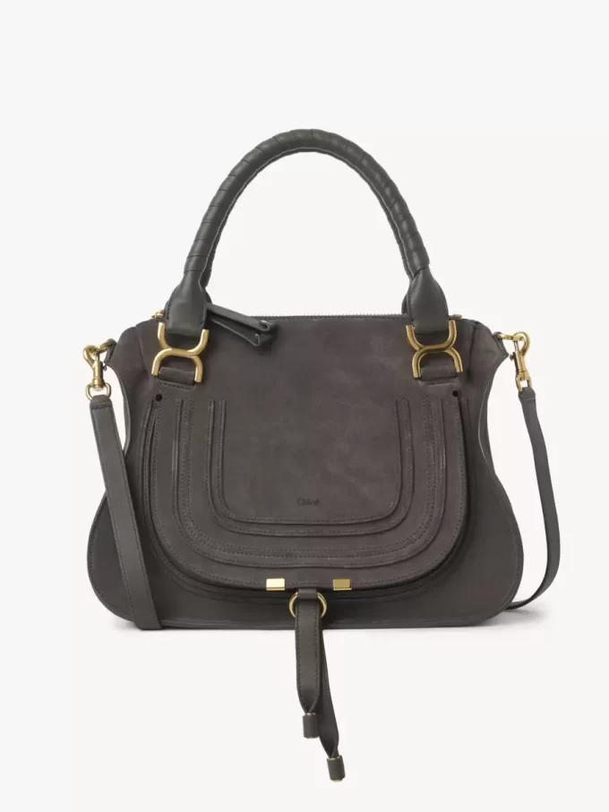 Marcie bag in suede leather
